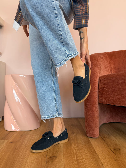 Mocassino BEA barca blu navy