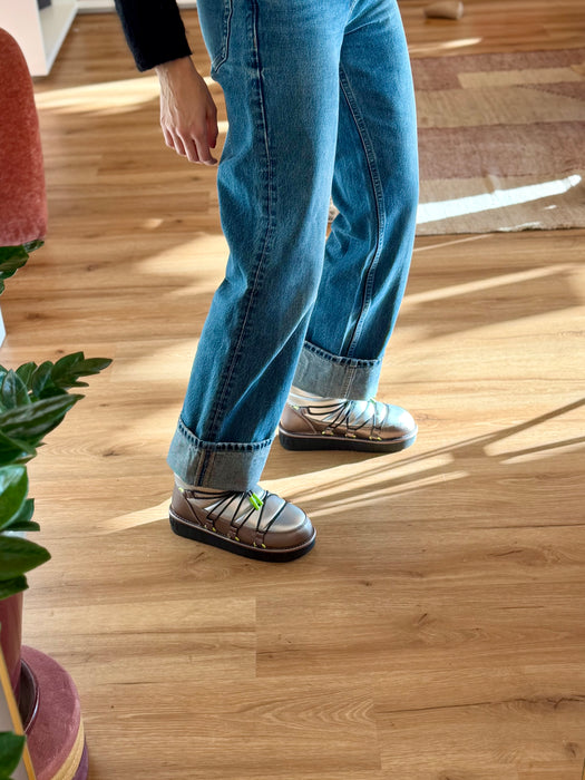 Stivaletto NORDIC ARGENTO NEVE