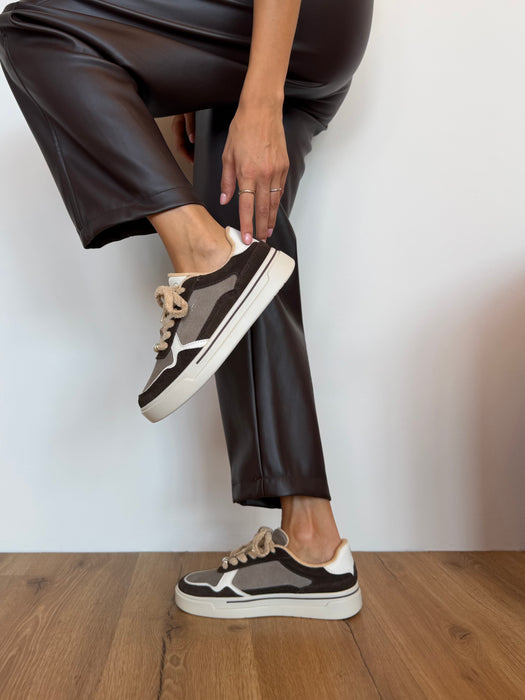 Sneakers BJ marrone