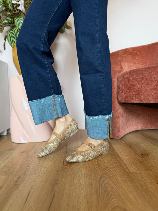 Ballerina Giusy cuoio