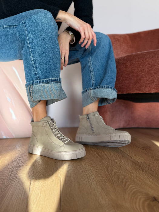 Sneakers stivaletto Taupe