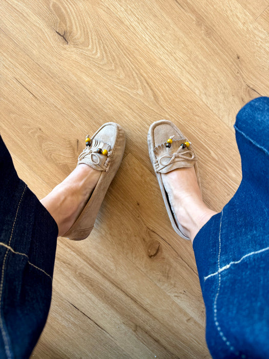 Mocassino frangette MILO