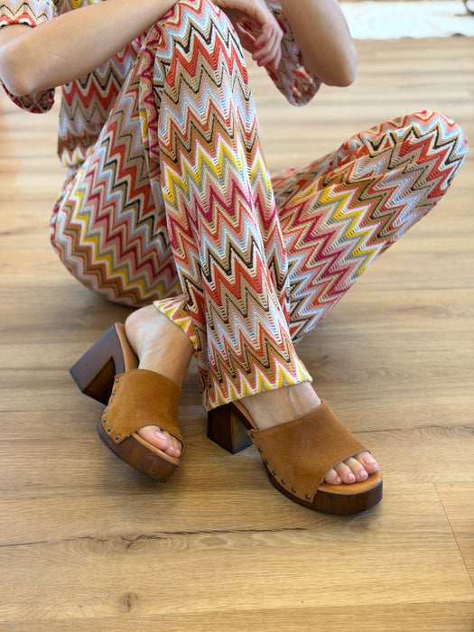 Mule zoccolo LAILA cuoio