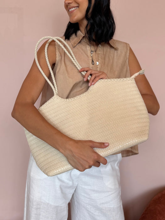 Shopper intreccio DAISY - vari colori