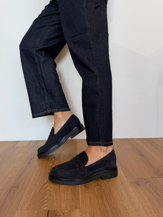 Mocassino blu HOLLY