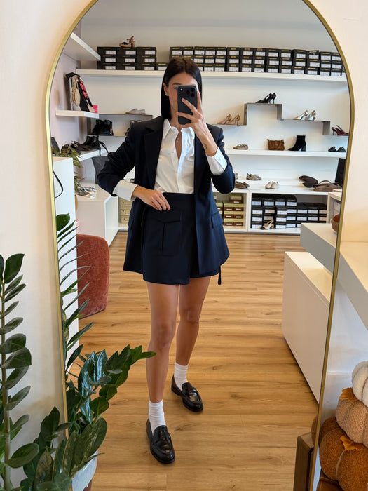 Pantaloncino asimmetrico BLU