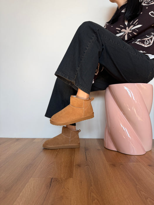 Stivaletto pelo MINI CAMEL
