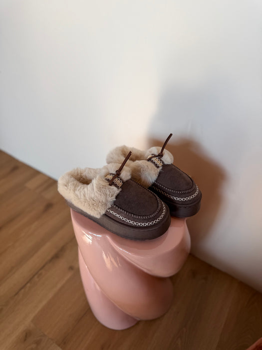 Pantofola/Slipper con pelo