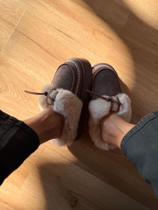 Pantofola/Slipper con pelo