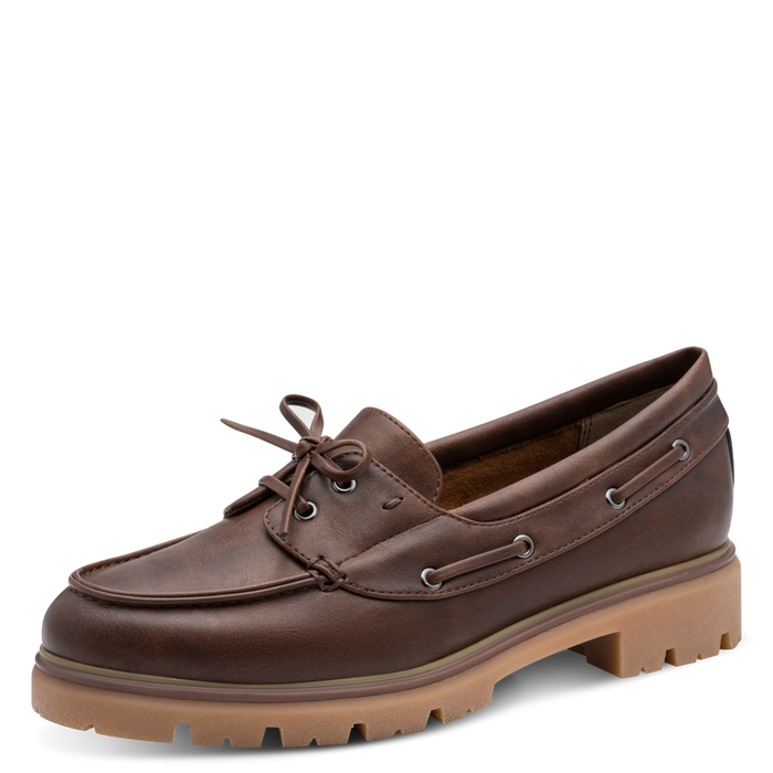 Mocassino barca TIM marrone