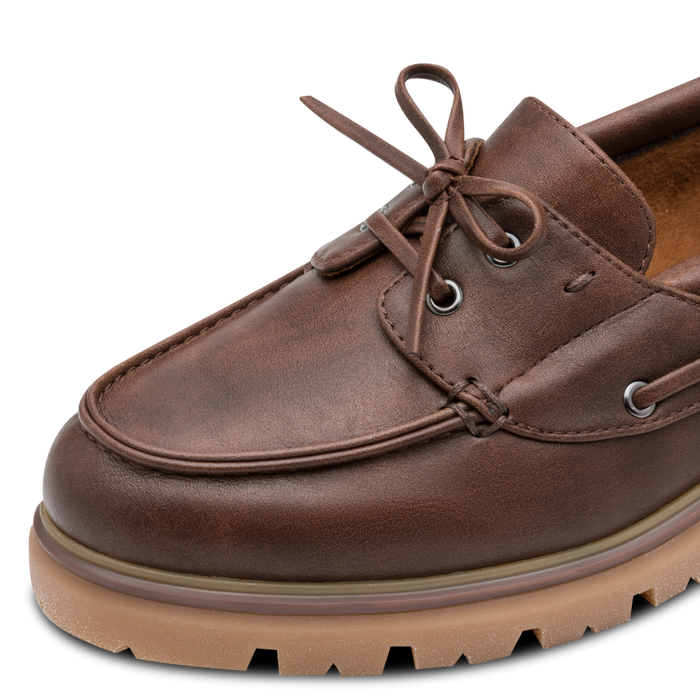 Mocassino barca TIM marrone