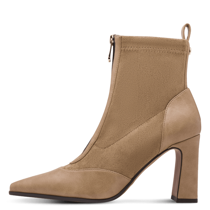Tronchetto "cerniera" TAUPE