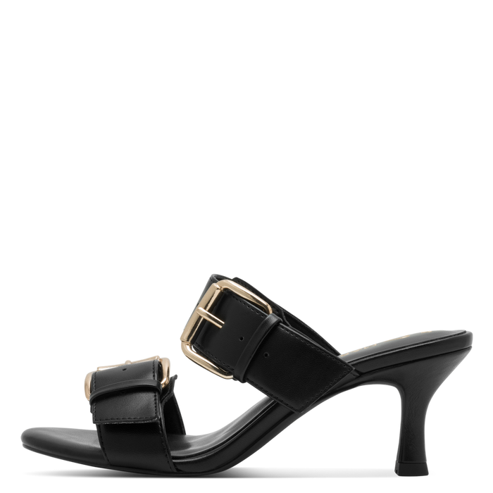 Mules tacco nero CINDY
